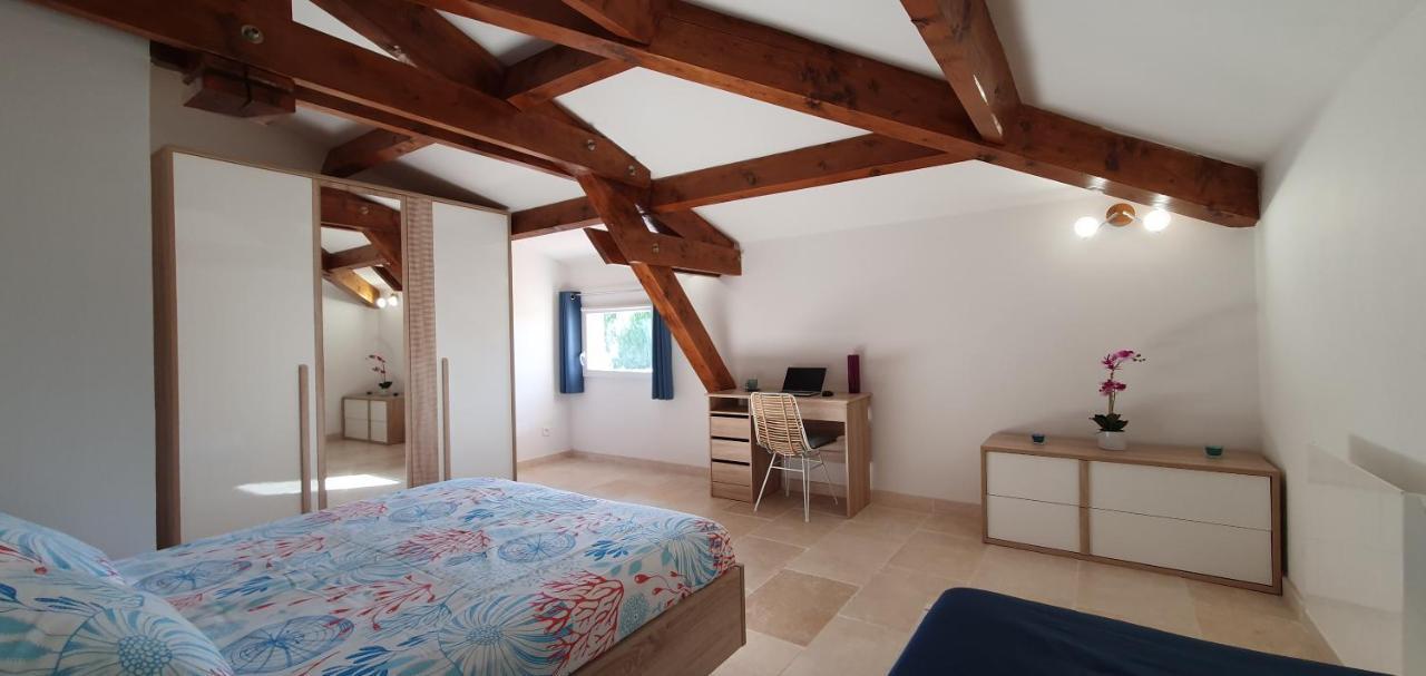 Maison Calme Et Renovee "Olea Provence" A 20Mn D'Aix-En-Provence Et Gare Tgv 圣卡纳 外观 照片